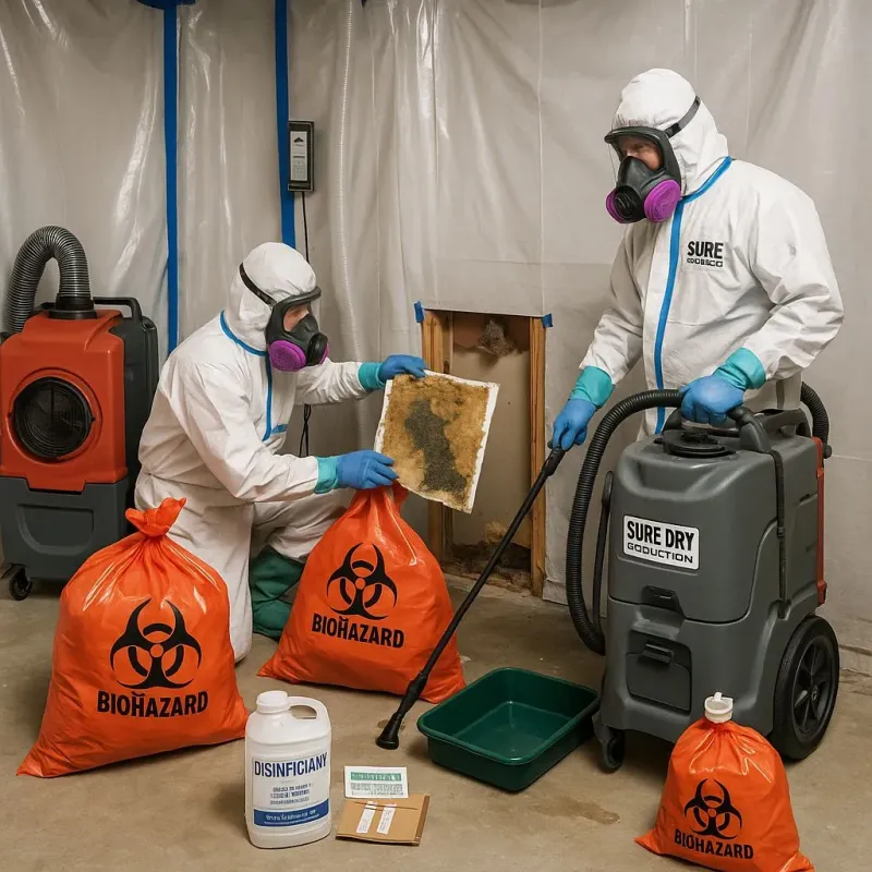 Contaminated Water Handling Protocols process in Argentine, MI