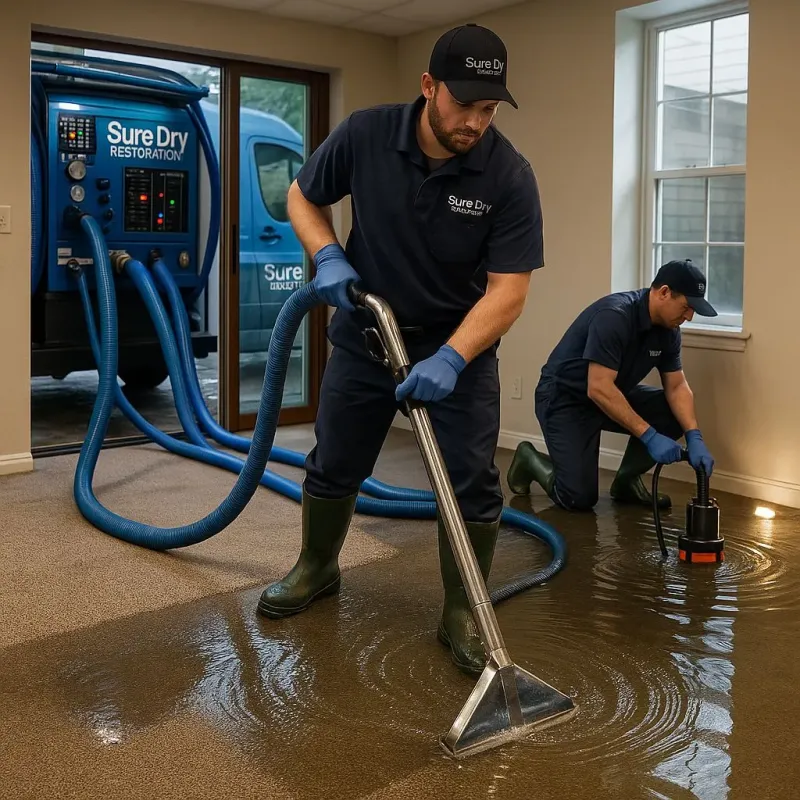 Water Extraction and Removal process in Argentine, MI
